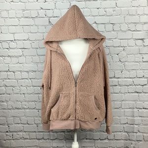 NWT Marc New York Zip Up Sherpa Sweatshirt